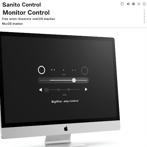 [Mac]提升 macOS 外接显示器体验：MonitorControl 深度评测与个性化配置指南